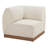 Christy Corner Chair Beige