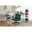 Chaise de bureau Green Velvet Criss Cross-1357129320