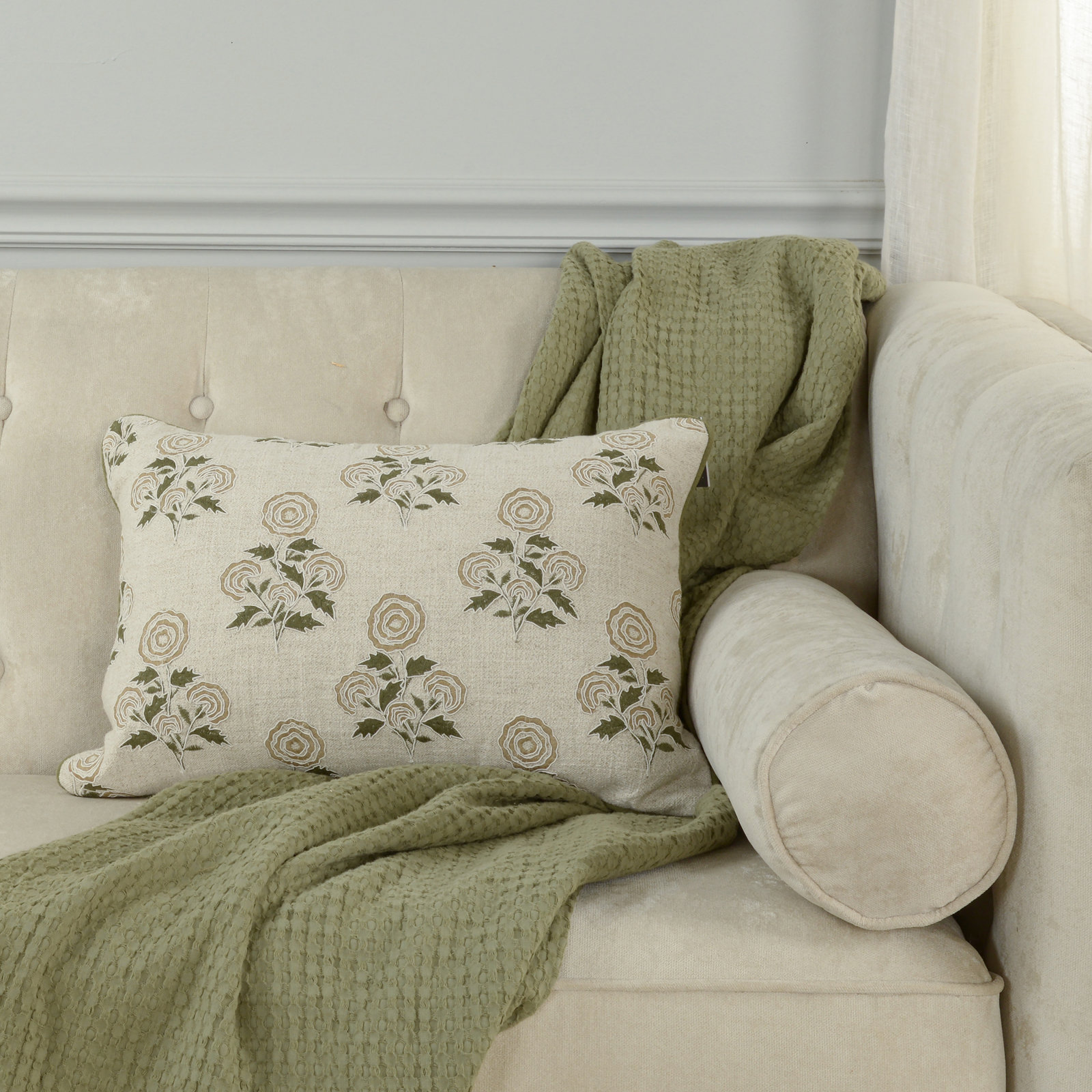 20" x 14" Throw Pillow, Down Blend
