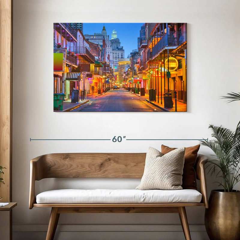 Harpa Bourbon Street, 30" H x 45" W