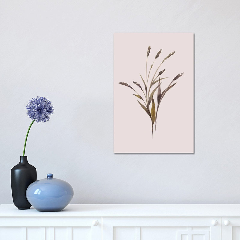 Wheat par Design Fabrikken - Estampe numérique sur toile tendue avec châssis, H 18 po x l 12 po x 1,5 po