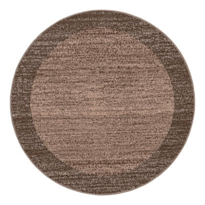 Hermina Brown Area Rug