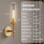 Appliques murales encastrées de luxe à 1 lumière et à intensité variable Twining (ampoule incluse)-828353009-848082655-839631089