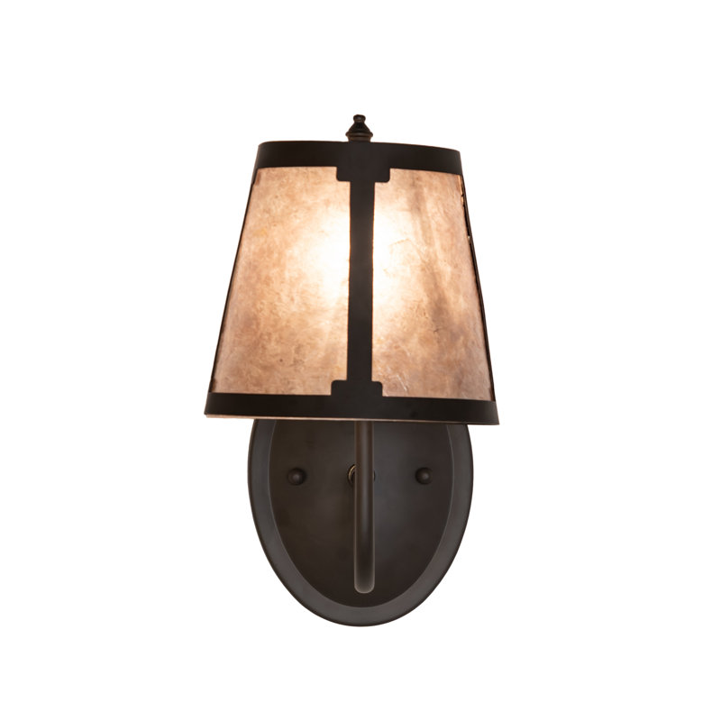1 - Light Armed Sconce, Silver