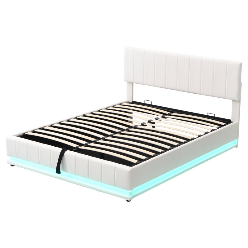 Carolan Upholstered Ottoman Storage Bed, European Kingsize (160 x 200cm)