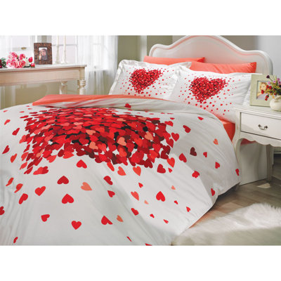 Cotton Geometric Shapes Duvet Cover Set