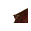 Hand-Knotted High-Quality Brown and Red Area Rug