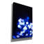  «Bokeh Blue Cluster 1» par Life BeautifuLEE, art mural sur toile, 12 po x 18 po