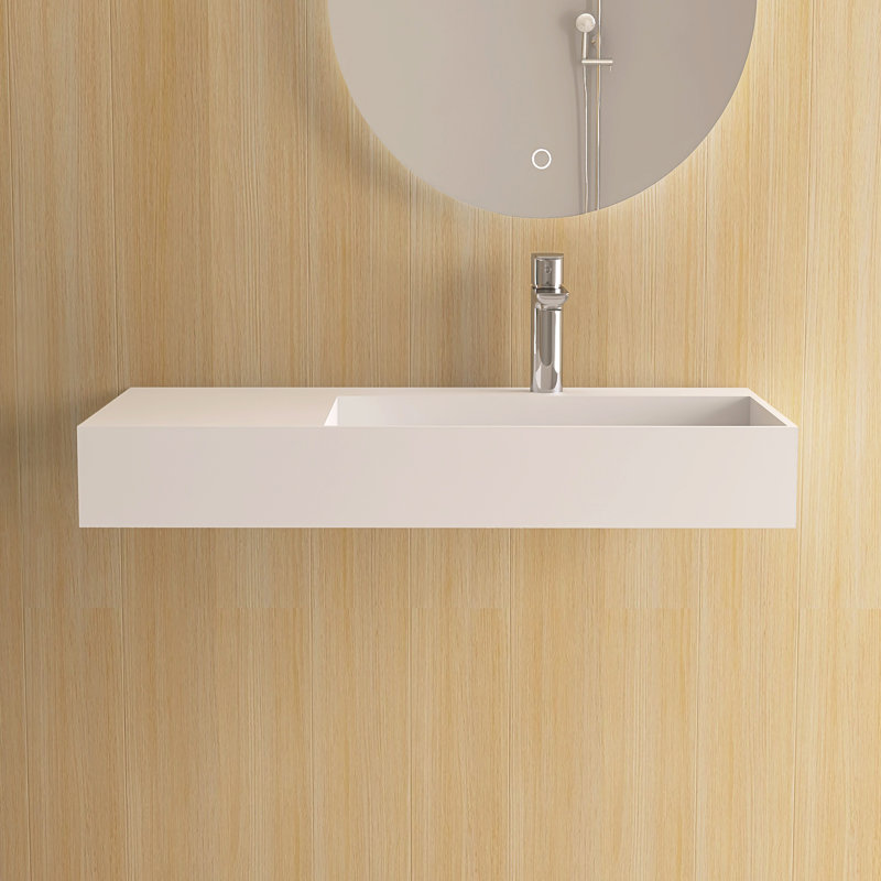 Lavabo de salle de bain mural 36 po