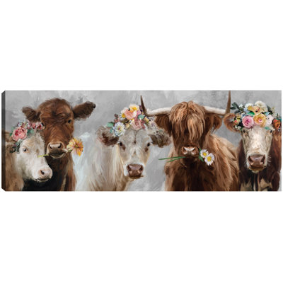 Moo Review By Studio Arts Canvas Art Print