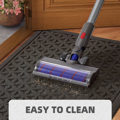 Paillasson d'intérieur, paillasson d'intérieur à poils courts, tapis d'entrée antidérapants pour l'intérieur, tapis de bienvenue Dirt Trapper, 24 po x 35 po