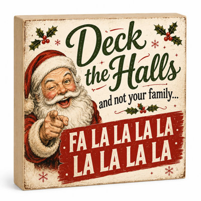 Deck the Halls Christmas Decoration
