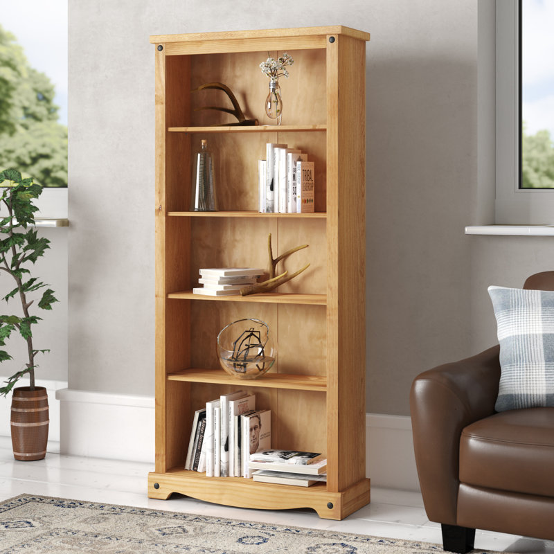 Deaver Bookcase, Antique Wax