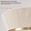 Lustre tambour 8 lumières à intensité variable-130899934
