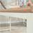Table Desk 72" X 30", Brown Finish