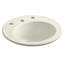 Brookline Circular Drop-In Bathroom Sink with Overflow-117407060-125662291