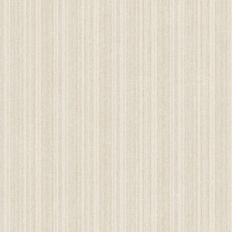 Papier peint à chevrons beige Stokes, Beige
