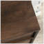 Commode 4 tiroirs, finition brune