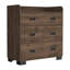 Commode Alyn, quatre pieds, quatre tiroirs, un double tiroir, plateau supérieur
