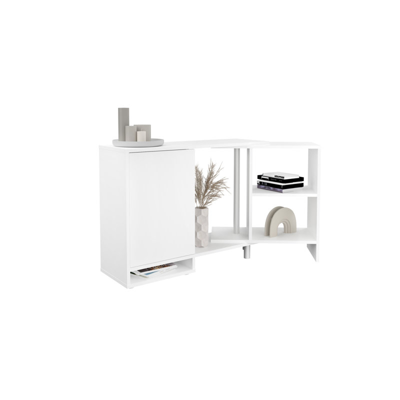 133cm W Manufactured Wood Shelving Unit
