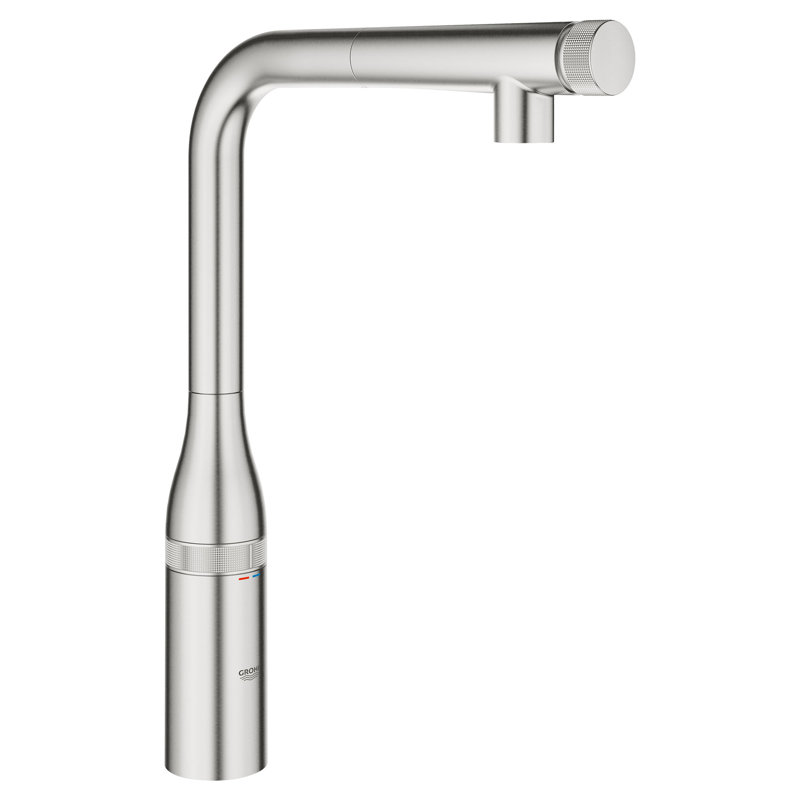 Essence New Pull Out Touch Bar Faucet, Super Steel