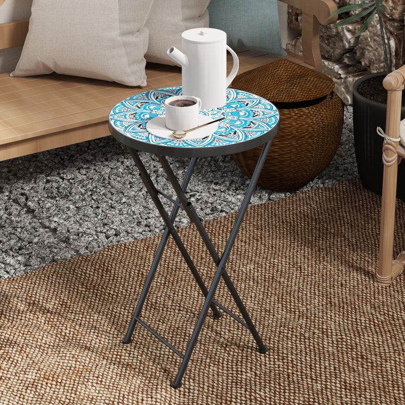 Round 2 - Person 35.5Cm L Outdoor Side Table