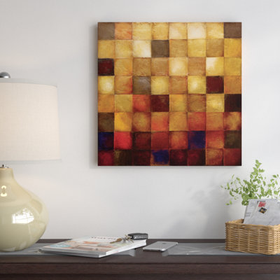 «Cerveny», reproduction d'art sur toile