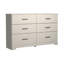 Commode double 6 tiroirs 59,53 po Vandi