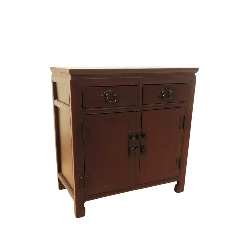 Solid Wood Accent Cabinet