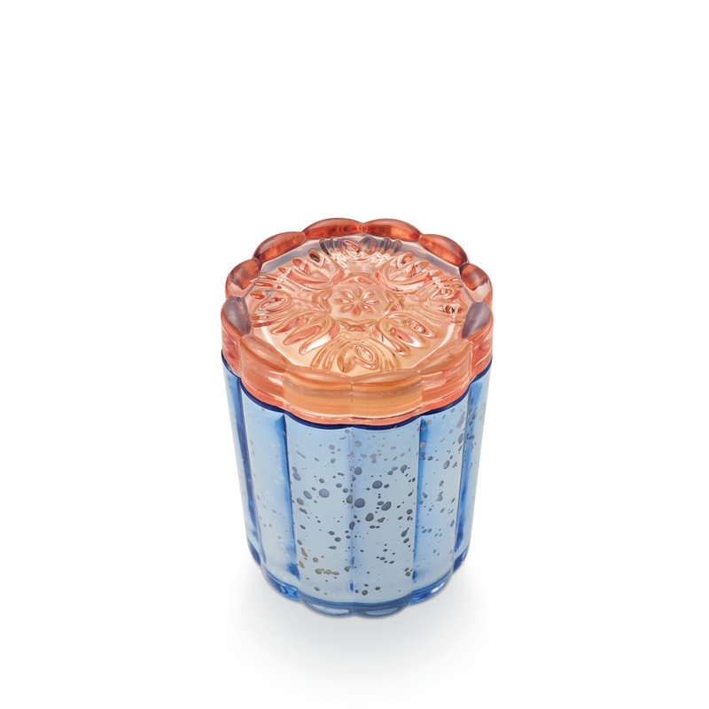 Illume Citrus Crush Flourish Pink Lavender Scented Candle
