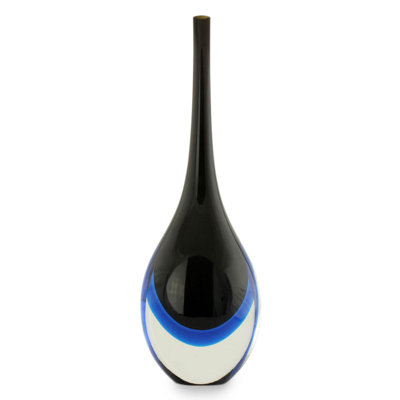 Vase en verre Adhley Levitating Sea