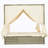 Adjustable Outdoor Sun Lounger With Canopy, Removable Cushion For Patio, Garden And Poolside-901425646