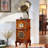 Brown+Gold Free Form Solid Wood+Copper Media Players