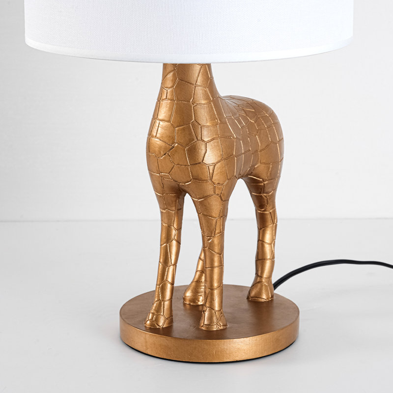 1 lampe de table girafe à 1 lumière