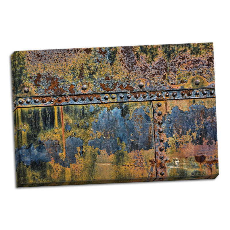 « sculpturale metal x », reproduction de photo sur toile tendue