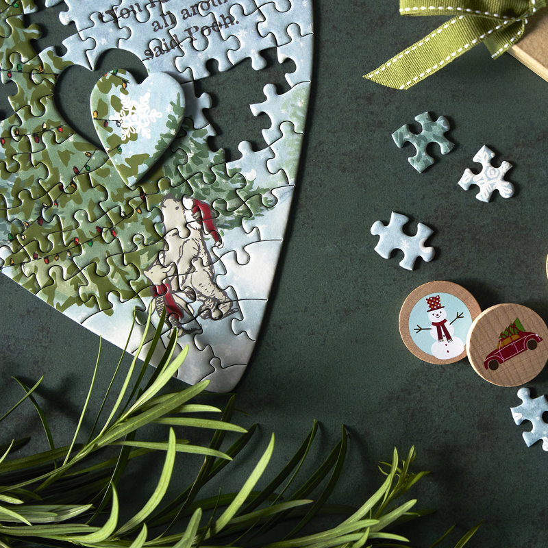 Christmas All Around Countdown Puzzle - 11.5X13in