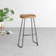 Dispatch Solid Wood Bar & Counter Stool