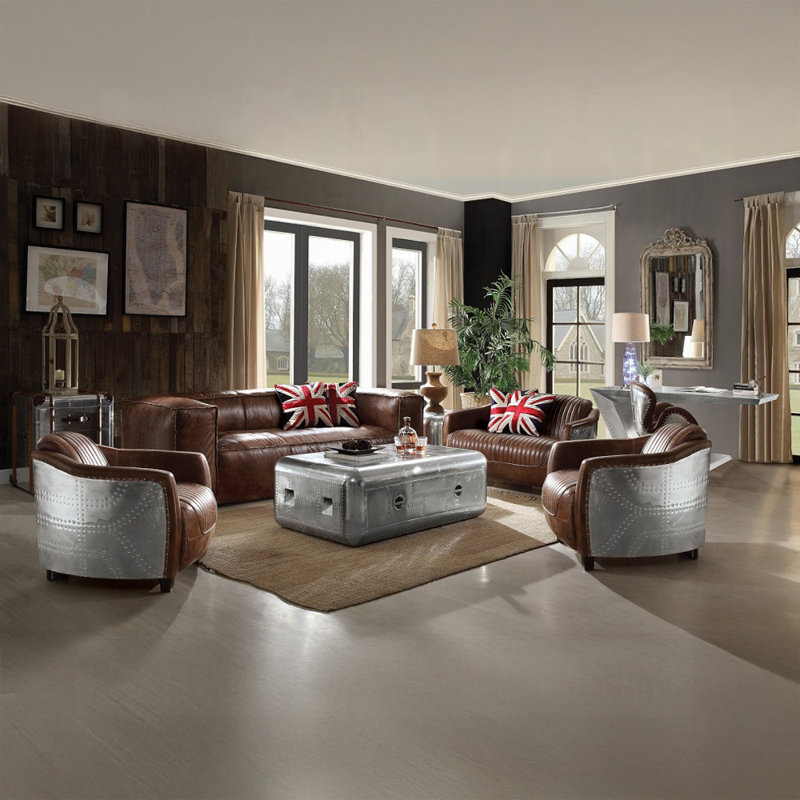 Brancaster Contemporary Sofa With Industrial-Inspired Design