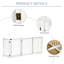 Free Standing Pet Gate With Door-1858726301