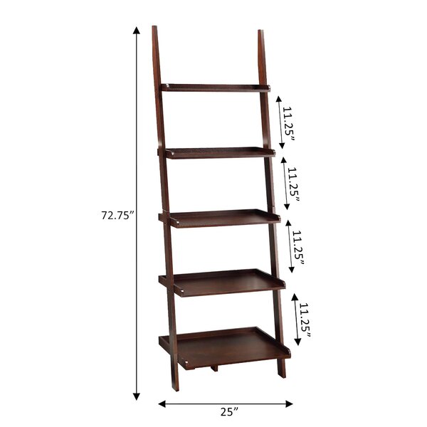 Three Posts™ Gilliard Ladder Bookcase & Reviews | Wayfair