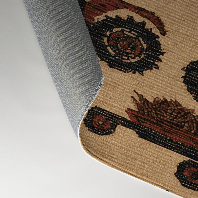 Tapis intérieur et extérieur brun Transport, Rectangle 9 pi x 12 pi