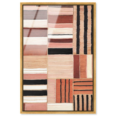 "Terracotta" I Ia Colmeva, impression murale encadrée par Art Remedy, cadre doré, 24 x 36
