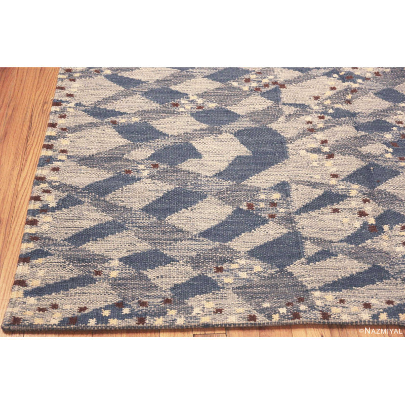 Scandinavian One-of-a-Kind Rectangle 10'3" X 14'6" Area Rug