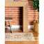 Tapis oriental beige / rouge / brun en polypropylène tissé à la machine Athallia-1336106965