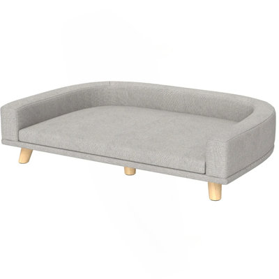 Pet Sofa Couch Bed with Washable Cushion for Large Dogs, Cats