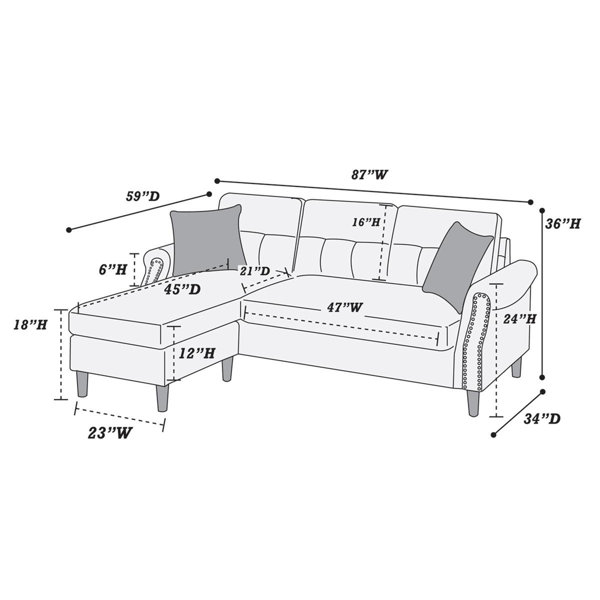 Dimensions du produit