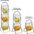 46.73'' H x 14.02'' W Utility Cart