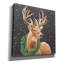 Art mural sur toile Epic Graffiti «Woodland Holidays Stag Black» par Danhui Nai