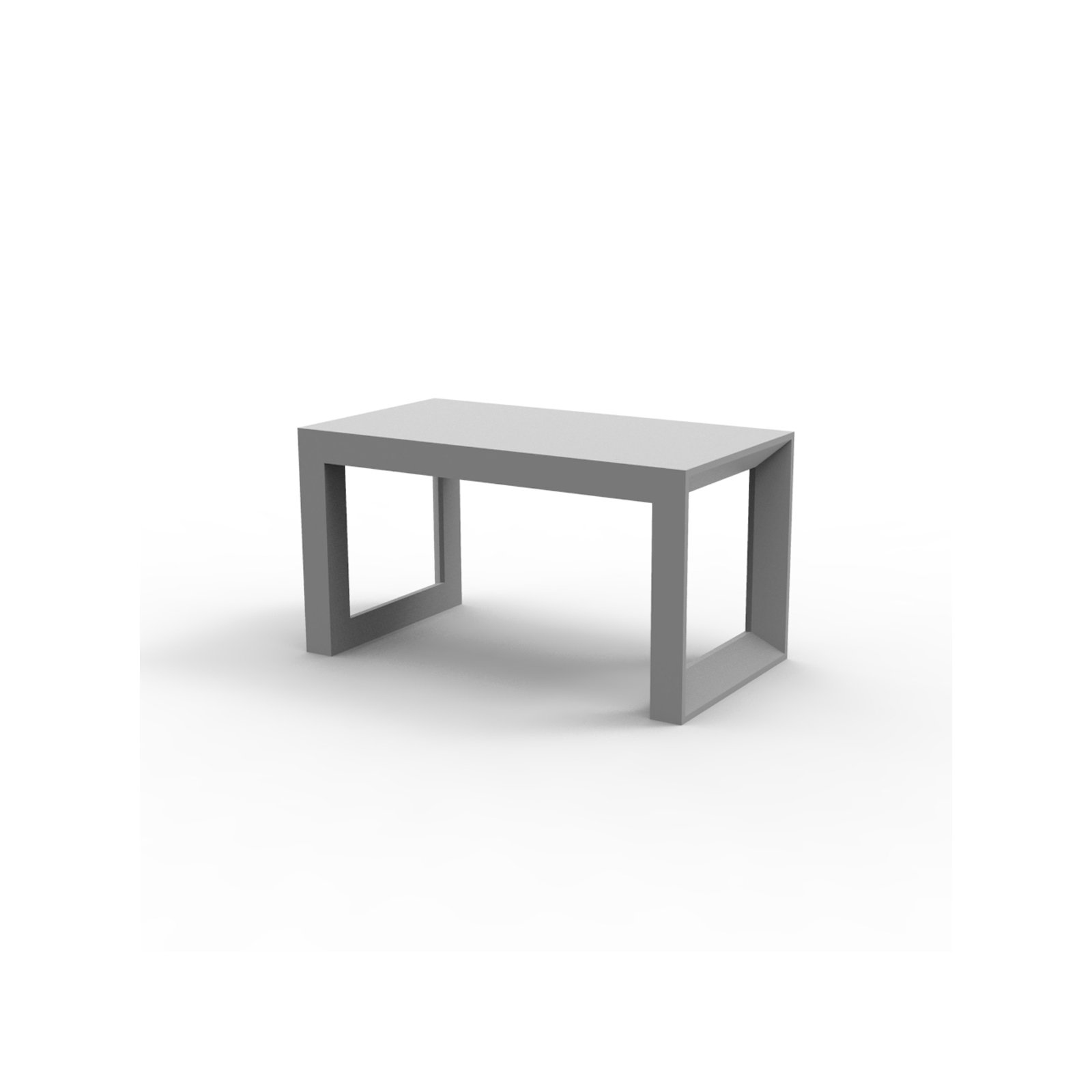 Frame Matt Polyethylene Picnic Bench, Steel
