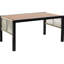 Fer d'extérieur avec table Ustyle. Imperméable, antirouille. Usure - Pe. Cadre. Pour la cour, la terrasse, l'extérieur. Facile à assembler. Gris choix d'eau, rouille Fabrication fine et robuste. Assemblage.-473889694